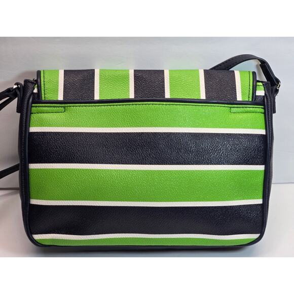 Vera Bradley Multi Color Stripe Crossbody Shoulder Handbag Purse Messenger - Picture 2 of 9